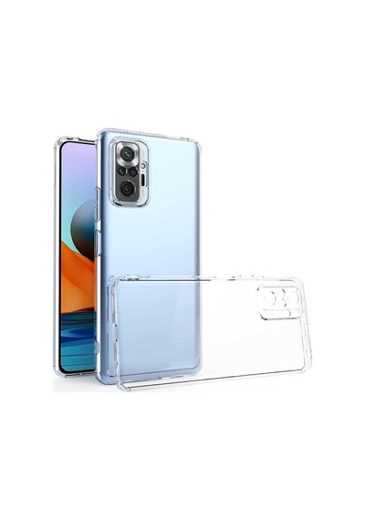 Adige Xiaomi Redmi Note 10 Pro Kılıf Kamera Korumalı Süper Silikon