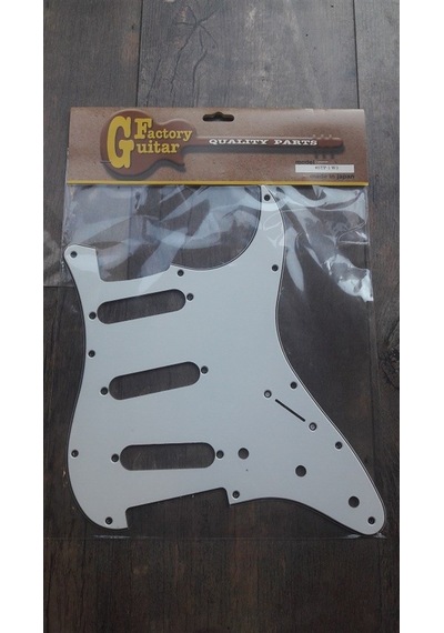 Domo Stp-1W3 Beyaz Sss Strat Pickguard