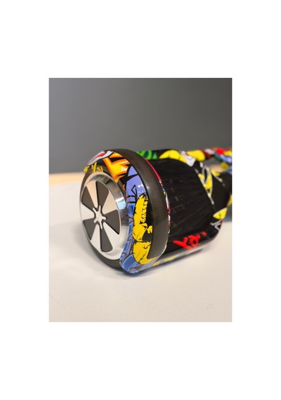 Hoverboard 6.5 İnç Led Işıklı Taşıma Kollu 36v 5.2ah Elektrikli Kaykay Sarı