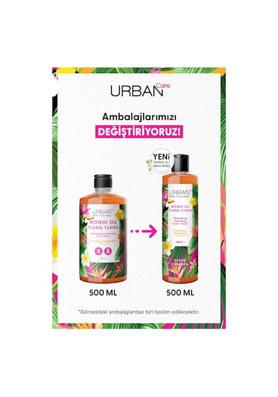 Urban Care Monoi Oil Ylang Ylang Canlandırıcı ve Nemlendirici Duş Jeli 500 ML