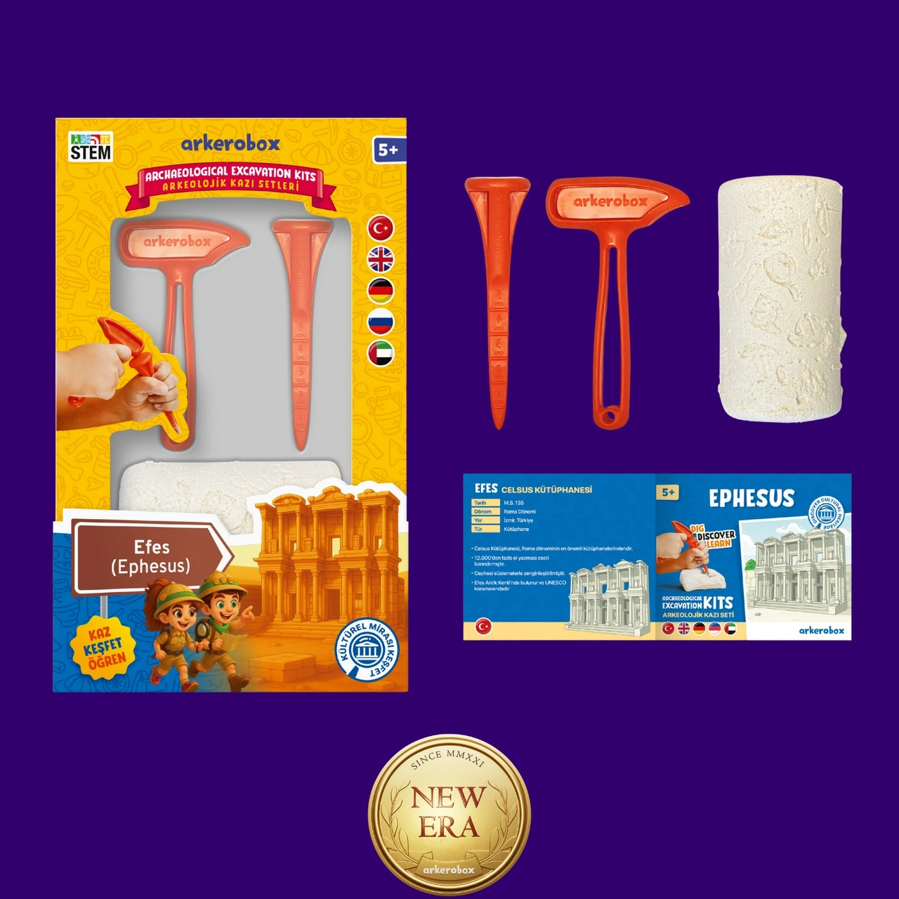 Arkerobox Efes Ephesus New Era Eğitici Kazı Seti