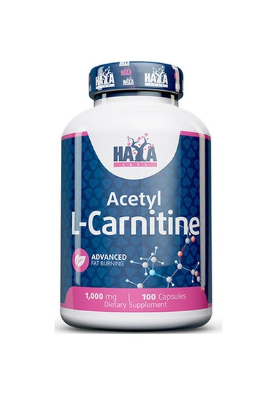 Haya Labs Acetyl L-carnitine Hcl Burner 1000mg / 100 Caps