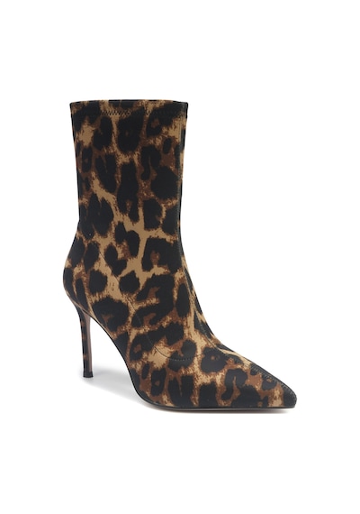 Nine West Justıce 5pr Leopar Kadın Topuklu Bot 000000000102012351 Kahverengi