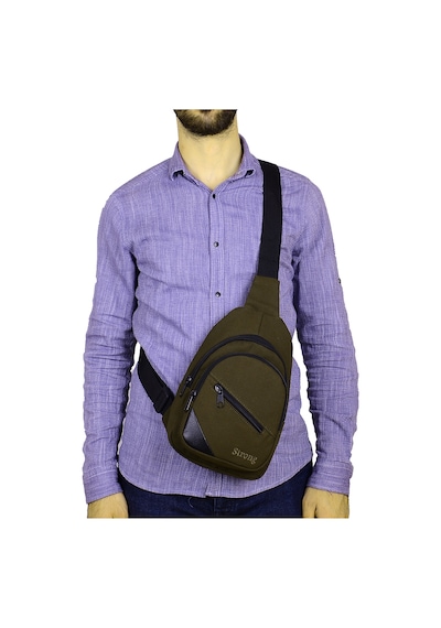 Strong Kanvas Çapraz Askılı Göğüs Ve Sırt Çantası,3 Renk Body Bag (489923645)