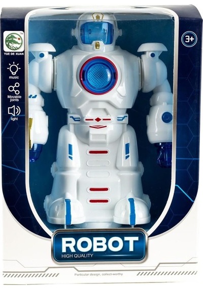 1102b Pilli Müzikli Işıklı Full Robot