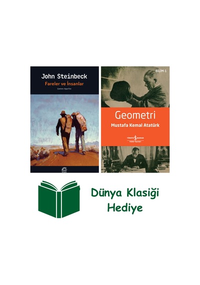 Fareler Ve İnsanlar + Geometri + Dünya Klasiği Hediye