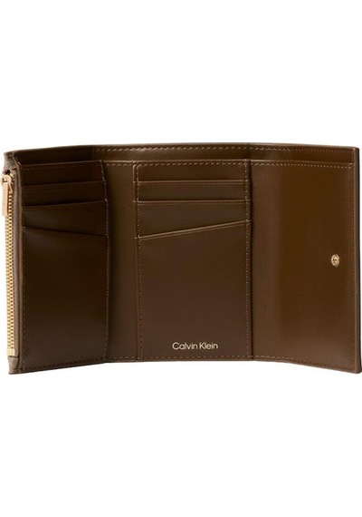 Calvin Klein Emblem Aop Trıfold W/ Zıp Pocket-12086 Haki