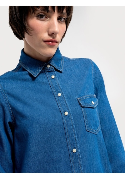 LOFT Loose Fit Kadın Elbise Lf2036546 Q1.v1 Denim