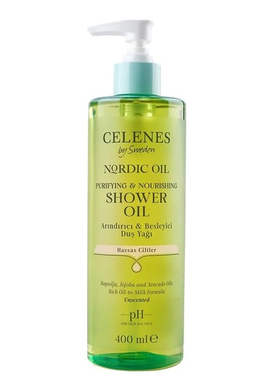 Celenes By Sweden Nordic Oil Duş Yağı Hassas Ciltler İçin Besleyici Ve Nemlendirici Diğer