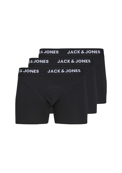 Jack & Jones 12171944 Erkek Boxer 3'Lü Siyah