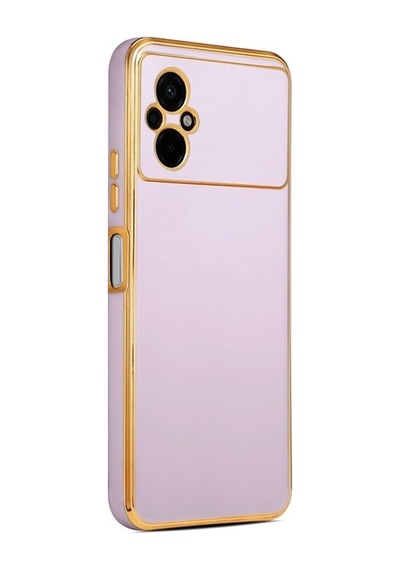 Xiaomi Poco M5 Kılıf Zore Bark Kapak Lila