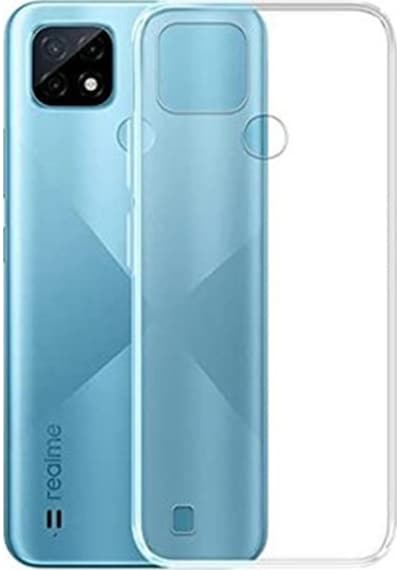 Nettech Realme C25s Uyumlu Lüx Seri Kamera Korumalı Arka Koruma Kılıf - Şeffaf Şeffaf
