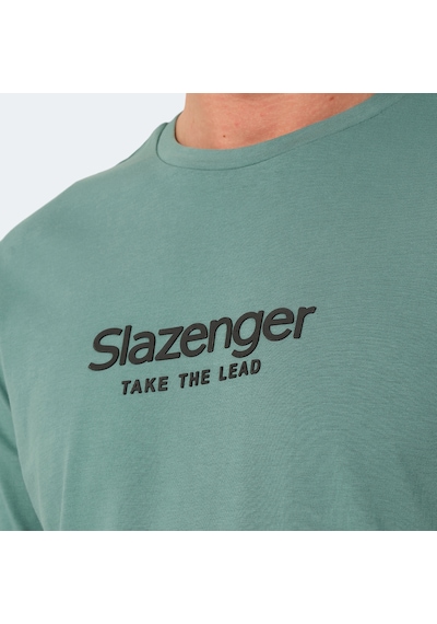 Slazenger VOITTO Erkek  Su Yeşili Tişört