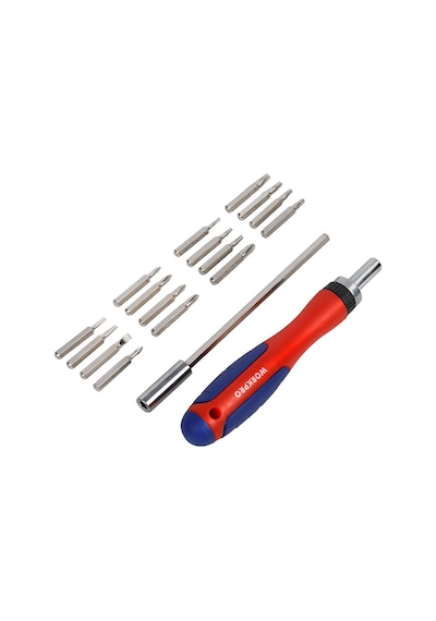 Workpro Wp200516 18 Parça Profesyonel Cr-v Cırcırlı Hassas/elektronikçi Bits Tornavida Seti