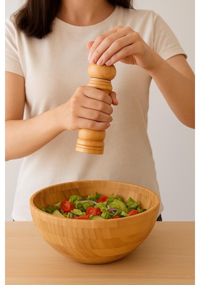 Bambu Baharat Değirmeni