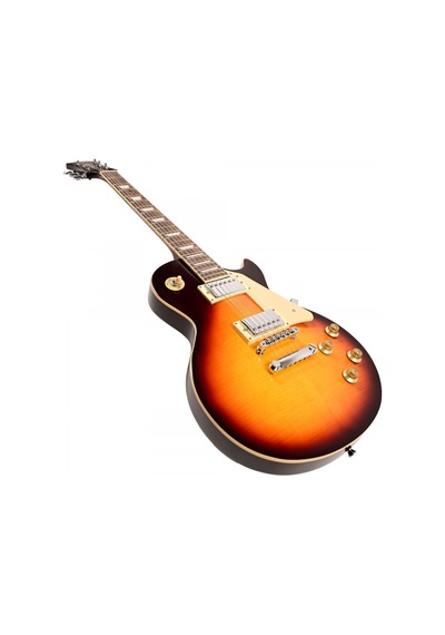 Madison Meg-lpf-ıtb Elektro Gitar Ice Tea Sunburst Klasik Rock Tonu Sıcak Renkler