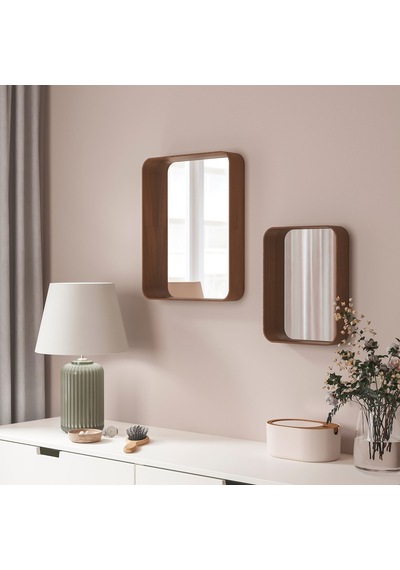 Ikea Dvärgsyren Duvar Aynası 40x50 Cm Kahverengi