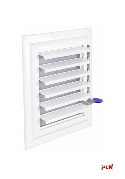 Alüminyum Banyo Wc Havalandırma Menfezi 33x33 Beyaz Seri