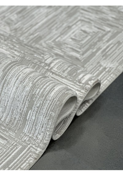 Woolen Halı Palace Modern Akrilik Halı 4860 Grı Renkli
