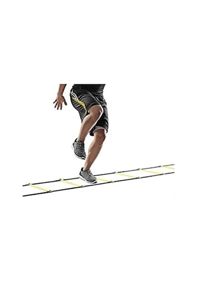 Slipt Çantalı Antrenman Merdiveni 4 Metre 10 Çubuklu Idman Merdiveni