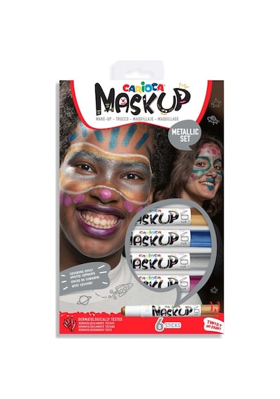 Carioca Mask Up Yüz Boyası Metalik 6 Renk