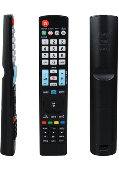 Hey Rm-l930+1 Küçük Kalıp Lg Smart Lcd Led Tv Yazısız Kumanda