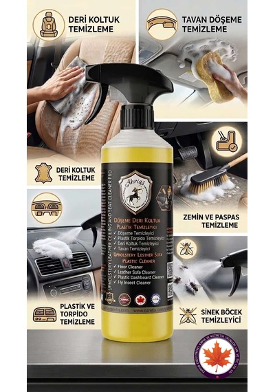 Döşeme Tavan Deri Koltuk Ve Halı Temizleyici Pro 500ml 1