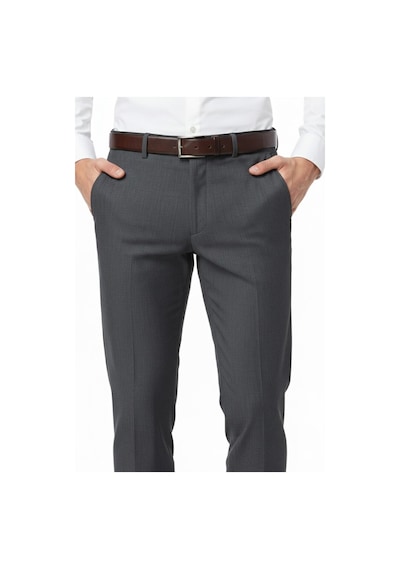 Kamer Erkek Regular Fit Kumaş Pantolon Likra Kumaş Bgl-st05040 Füme