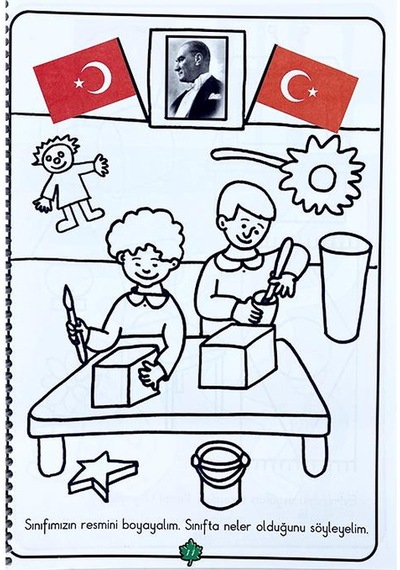 Bilişsel ve Psikomotor - Alanla İlgili Etkinlik Kitabı 4-5 Yaş- Duru