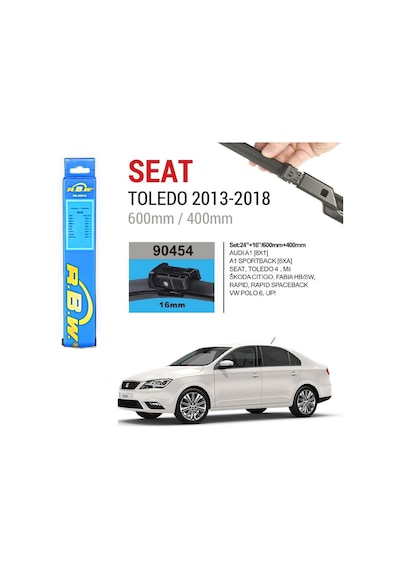 Seat Toledo Rbw Muz Silecek Takımı 2013-2018