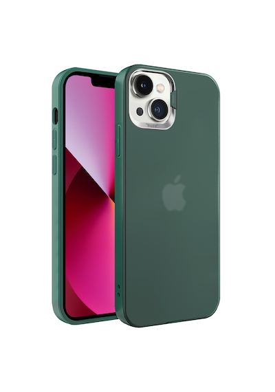 Apple Uyumlu iPhone Buff 13 New Corner Kılıf Green