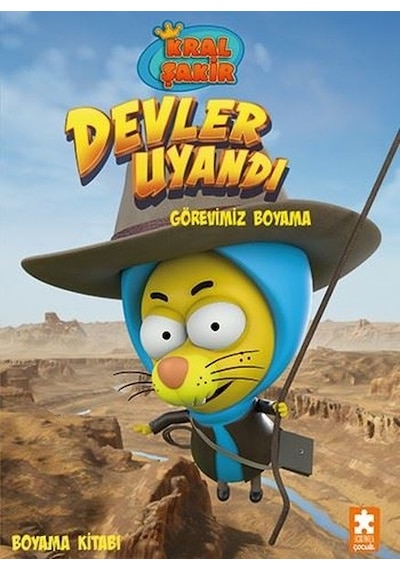 Kral Şakir Devler Uyandı - Görevimiz Boyama - Boyama Kitabı- Eksik Parça