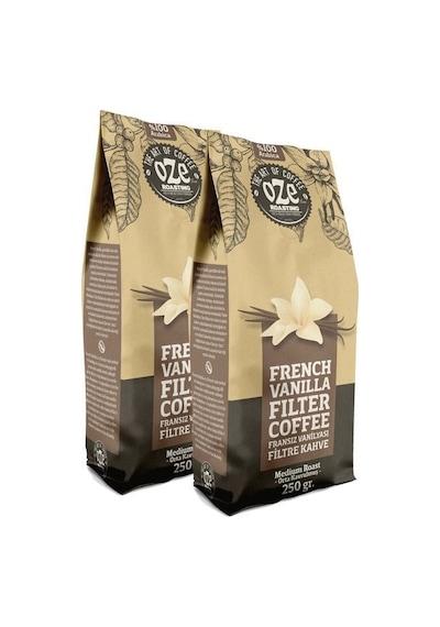 Oze Vanilya Aromalı Filtre Kahve 2'li 250G Çekirdek