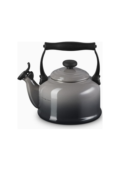 Le Creuset Geleneksel Islık Çalan Emaye Kaplı Çaydanlık, 2.1l Çaydanlıklar Gri