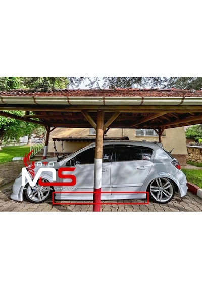 Opel Astra H Aero Marşpiyel Sağ Sol Takım Fiberglass Boyasız