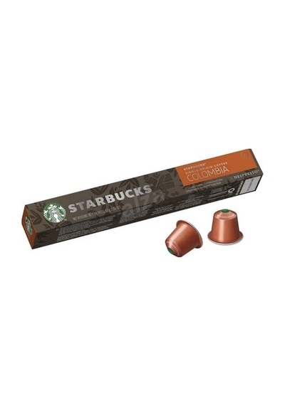 Starbucks Nespresso Uyumlu Colombia Yeni Tasarım Kapsül Kahve 10'lu