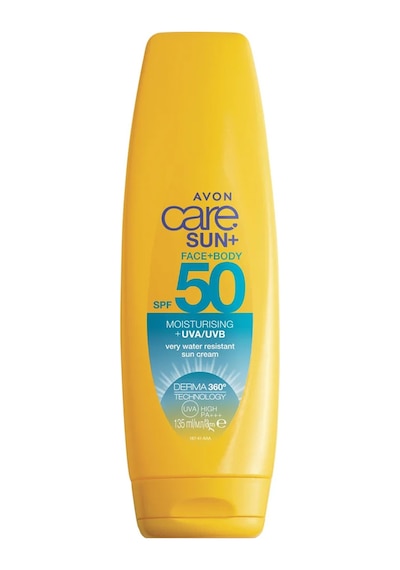 Avon Care Sun+ Yüzve Vücut Güneş Kremi SPF50 135 ML