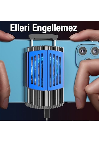 Memo Dl08 Yarı İletken Oyun Telefon Soğutma Fanı Radyatör Soğutu
