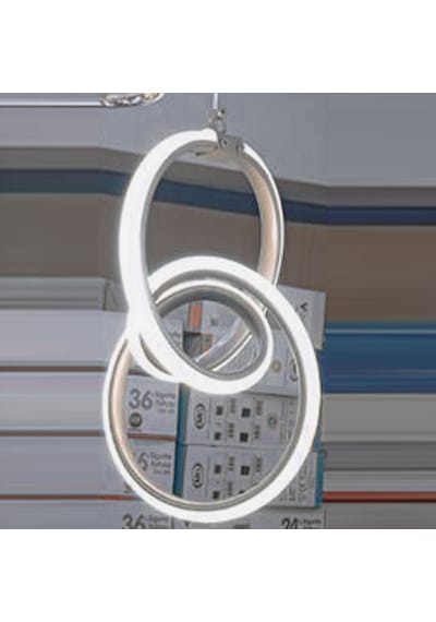 Has Light Küçük İmza Model Led Avize Beyaz Işık Altın Rengi Gövd