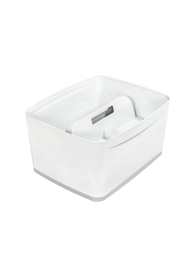 Leitz Mybox Kulplu Geniş Düzenleme Aparatı, Plastik, Beyaz, 53220001 Genel
