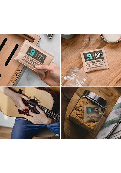 Boveda %72 8gr Kapalı Paket Puro Nemlendirici 4'lü Paket