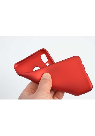 Samsung Uyumlu Galaxy A30 Kılıf Zore Premier Silikon Kapak Gold