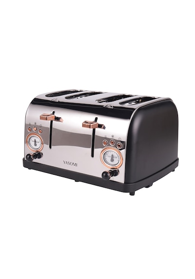 Yasomi YK-628T 4 Dilimli Geniş Yuvalı Ekmek Kızartma Makinesi