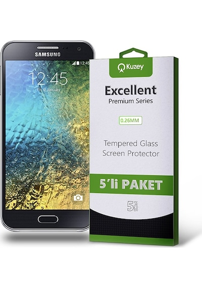 Samsung Uyumlu Galaxy E5 Ekran Koruyucu Cam 5 Adet (534068905) 20 Tl Fark Ile Apple  iPhone Hızlı Şarj Kablosu