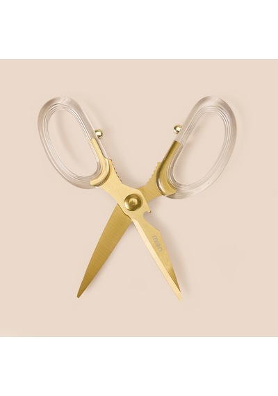 Paslanmaz Çelik Mutfak Makası - Gold - 20 Cm