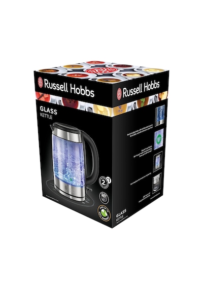 Russell Hobbs 21600-57 Glass 1.7 LT Cam Su Isıtıcı Kettle