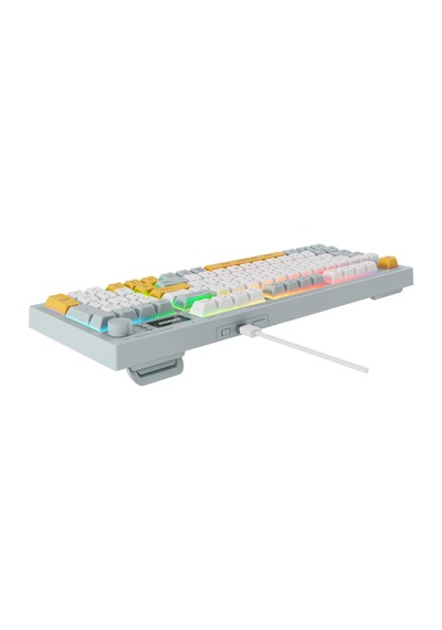 Appa Everest Kb-79 Sılent Pro Mavi/beyaz/sarı Sessiz Rgb Q Membrane Oyuncu Klavyesi