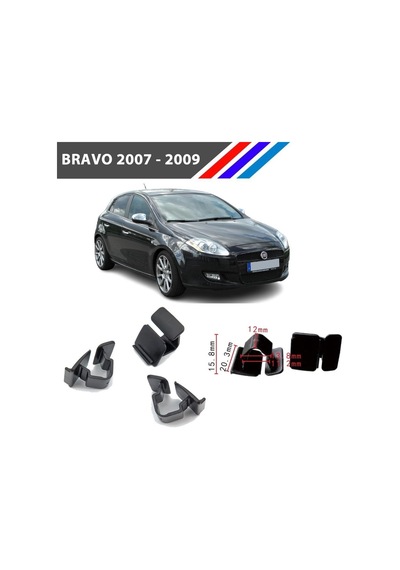 Fiat Bravo Kaput Izalatör Klipsi 2007 - 2009 552620501