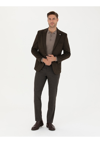 Pierre Cardin Erkek Kahverengi Ceket 50257488-vr029 Kahverengi