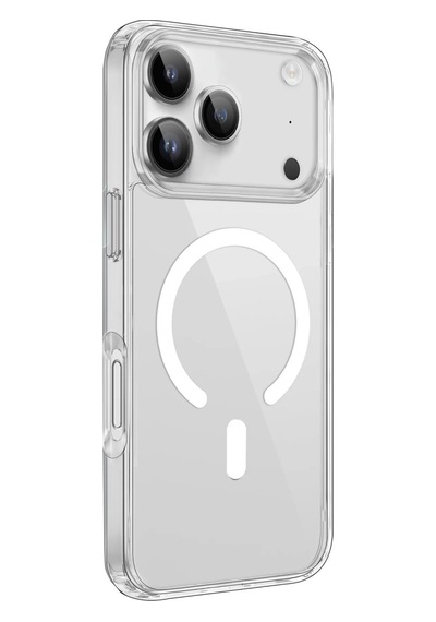 Abatech Apple Uyumlu iPhone 17 Pro Max Magsafe Telefon Kılıfı Şeffaf